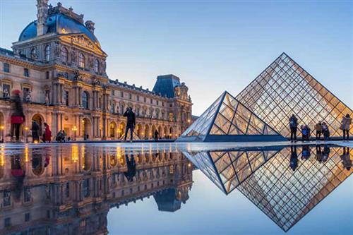 Picture of The Louvre Museum 