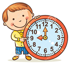 Boy with clock 