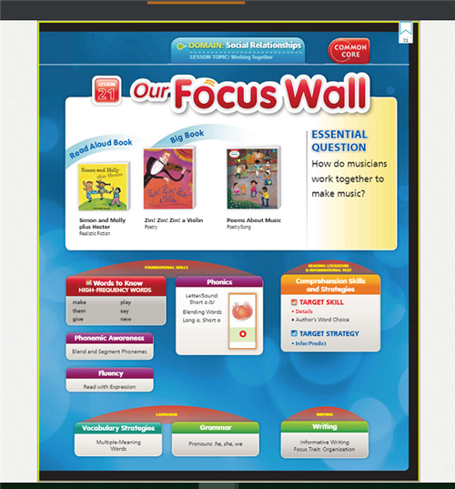 Focus Wall 
