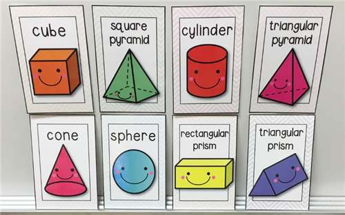3D shapes 